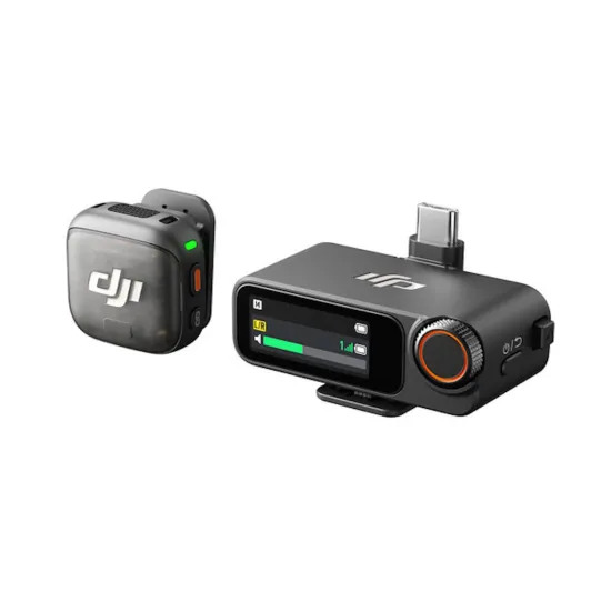 DJI Mic 3 (1 TX + 1 RX) - 1x DJI Mic 3 Transmitter + 1x DJI Mic 3 Receiver