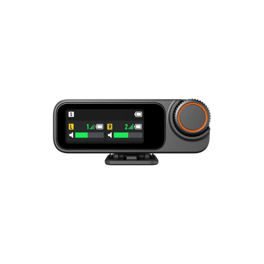 DJI Mic 3 Receiver, 4TX + 8RX Capability, Four-Channel Output
