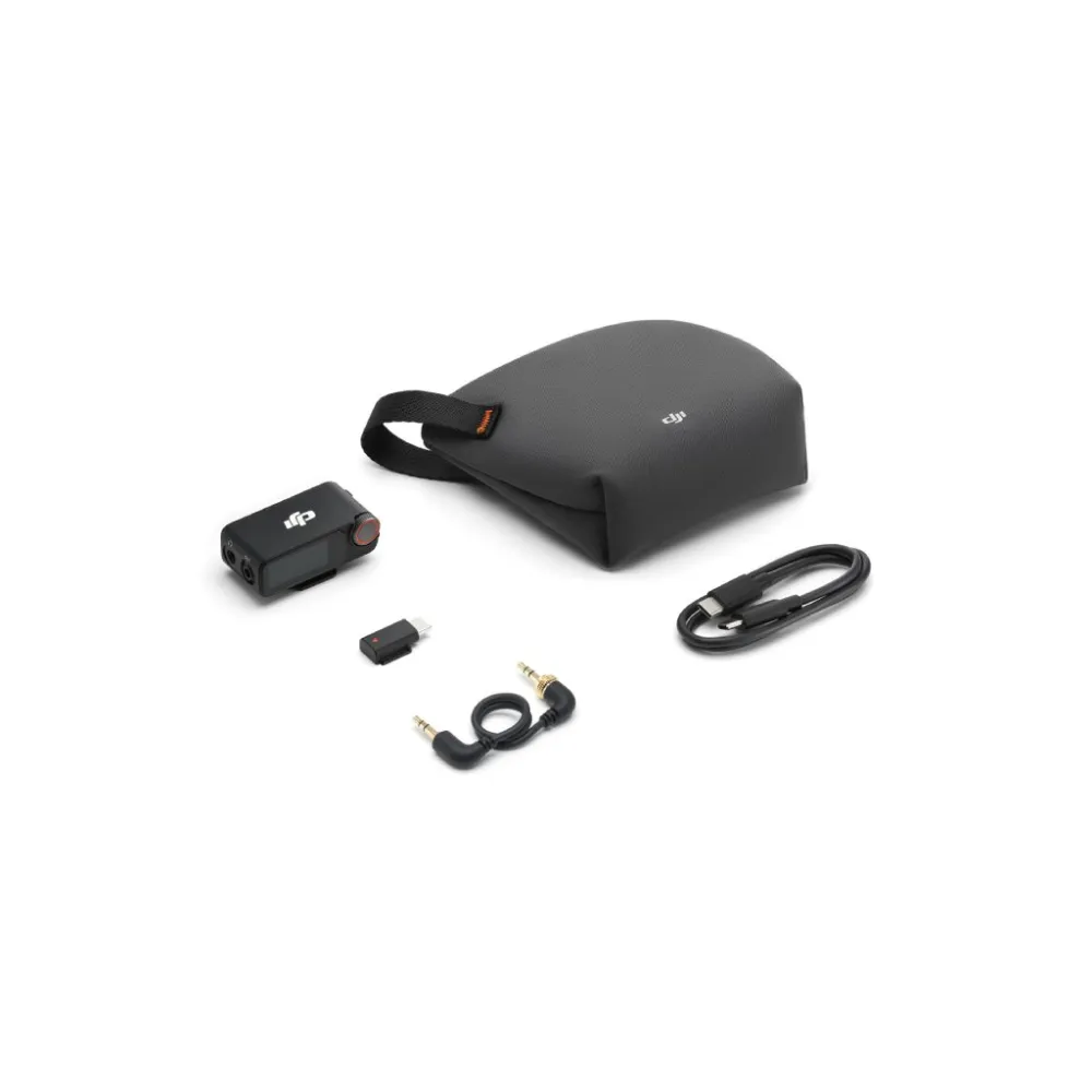 DJI Mic 3 Receiver, 4TX + 8RX Capability, Four-Channel Output