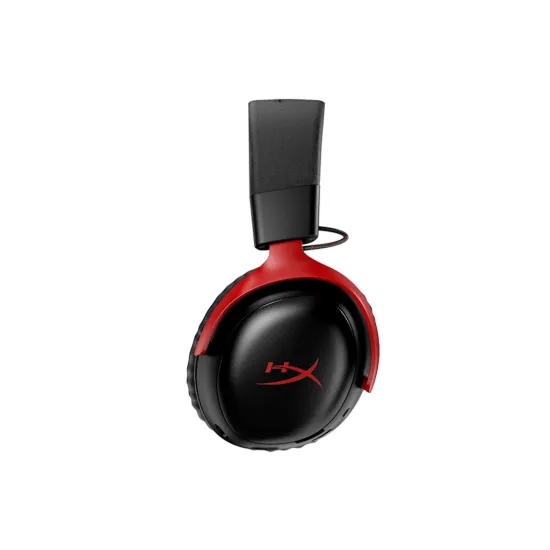 HyperX Cloud III S Wireless Gaming Headset/PC/PS5/Mobile/Mac/120Hr/2.4GHz Wireless/Black-red