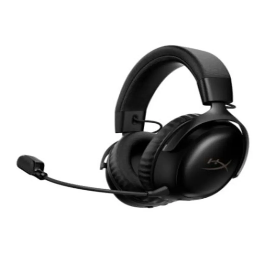 HyperX Cloud III S Wireless Gaming Headset/PC/PS5/Mobile/Mac/120Hr/2.4GHz Wireless/Black