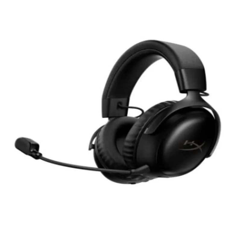 HyperX Cloud III S Wireless Gaming Headset/PC/PS5/Mobile/Mac/120Hr/2.4GHz Wireless/Black