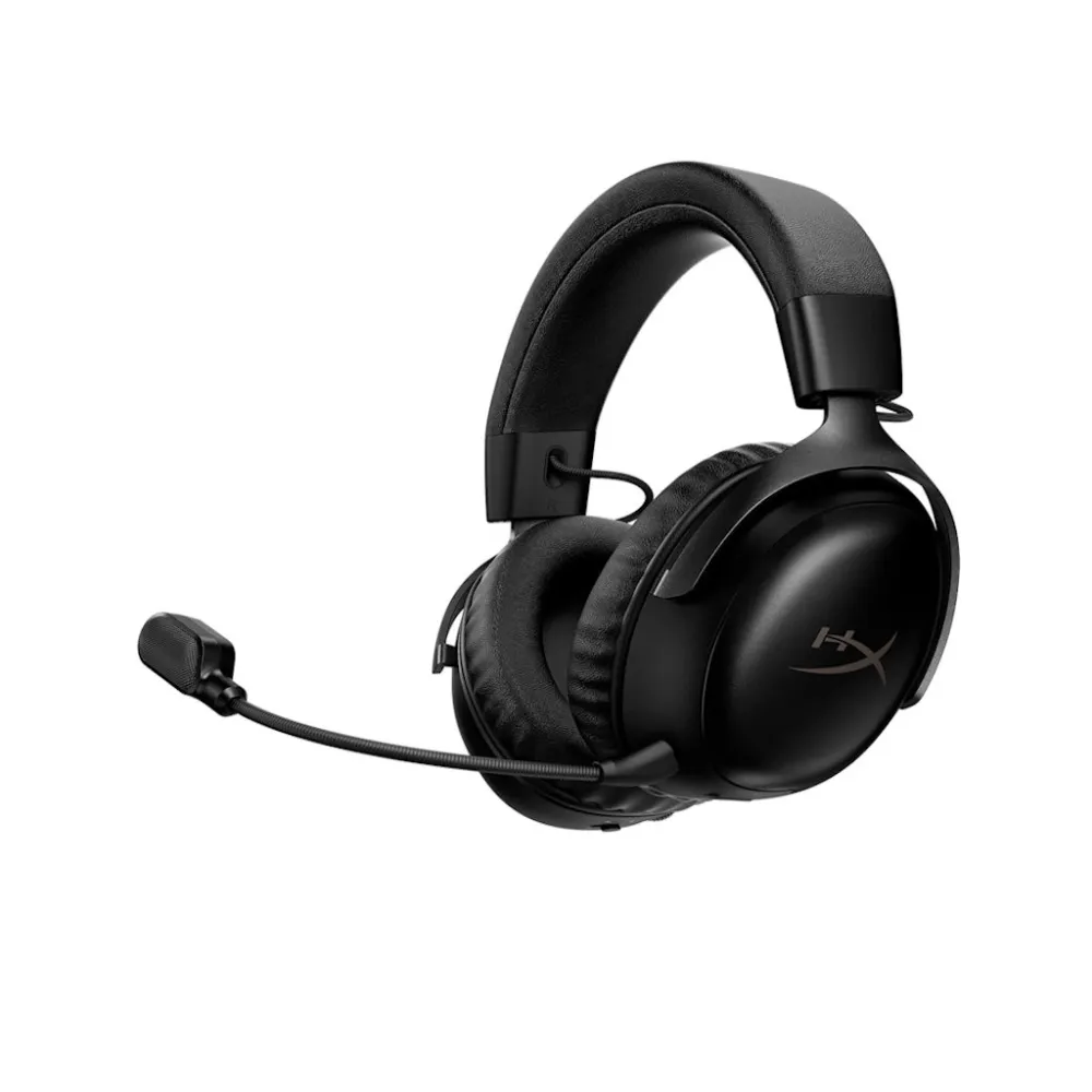 HyperX Cloud III S Wireless Gaming Headset/PC/PS5/Mobile/Mac/120Hr/2.4GHz Wireless/Black