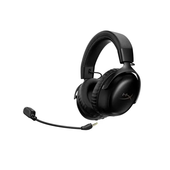 HyperX Cloud III S Wireless Gaming Headset/PC/PS5/Mobile/Mac/120Hr/2.4GHz Wireless/Black
