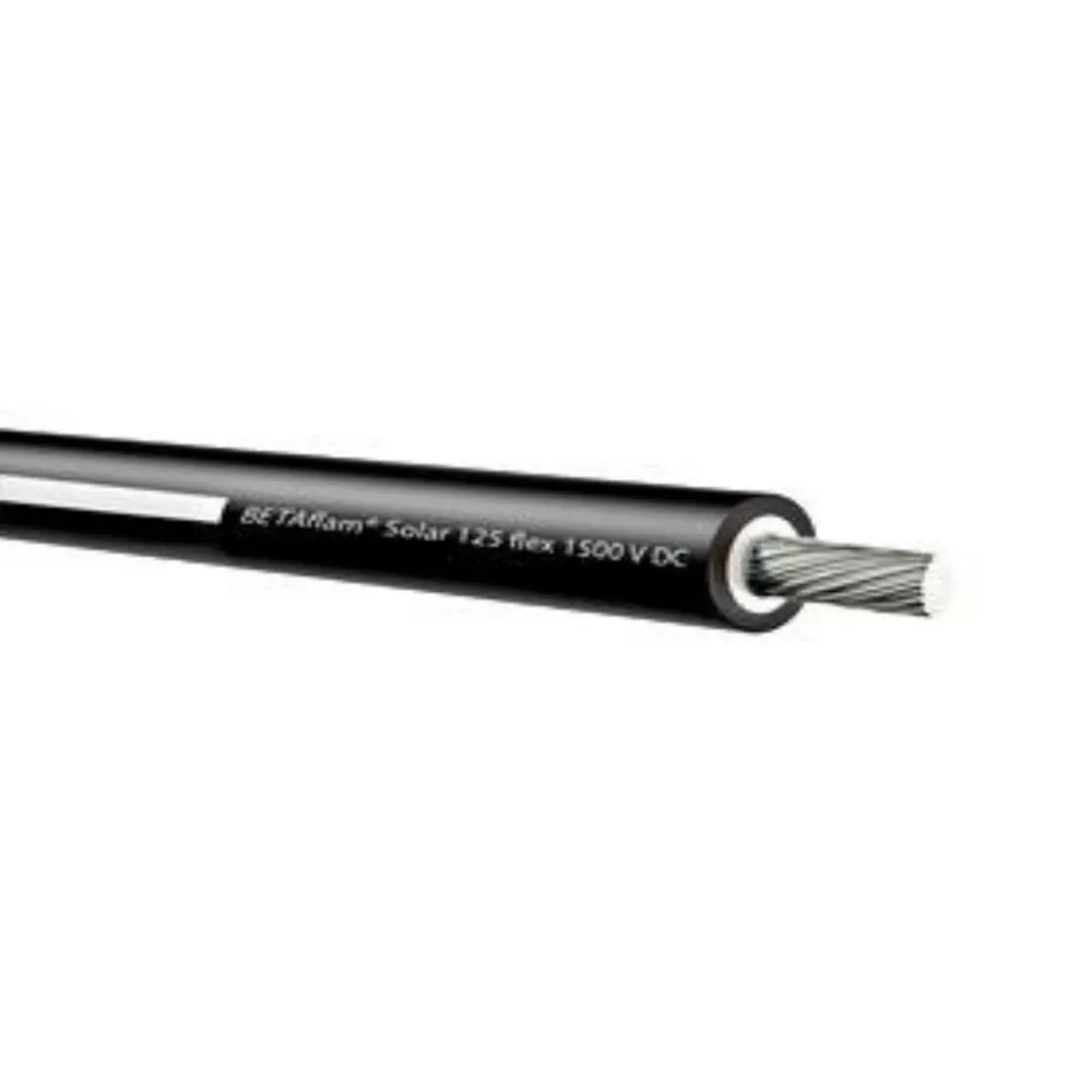 FN Solarni kabl 1x6mm2, crno/bijeli, jednožilni EN CPR BETAflam (pak.100m) Schrack