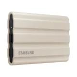 SAMSUNG 1TB T7 Shield Portable SSD USB 3.2 Gen2, 1050 MB/s Read, 1000 MB/s Write, IP65, IPX5, Beige