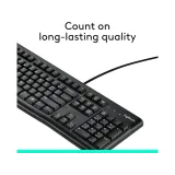 LOGITECH K120 Tastatura, US Layout, USB