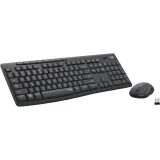 LOGITECH MK295 Silent Wireless Desktop Tastatura + Miš, USB, US layout