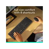 LOGITECH MK295 Silent Wireless Desktop Tastatura + Miš, USB, US layout