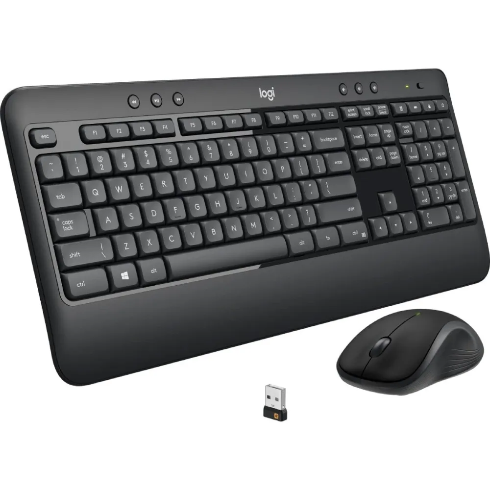LOGITECH MK540 Advanced Wireless Desktop - Tastatura + Miš, USB, US