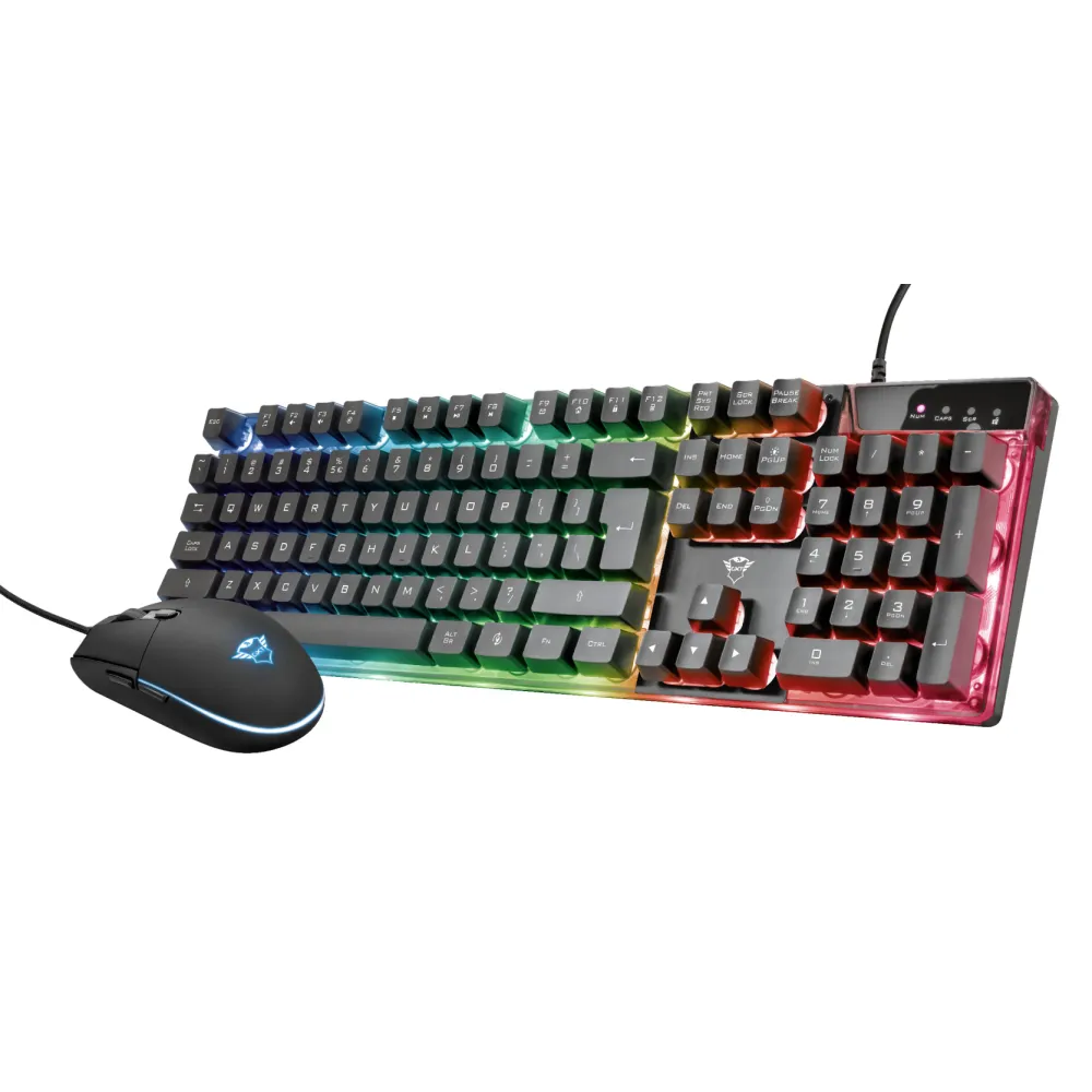TRUST GXT 838 Azor Gaming Combo (keyboard with mouse)