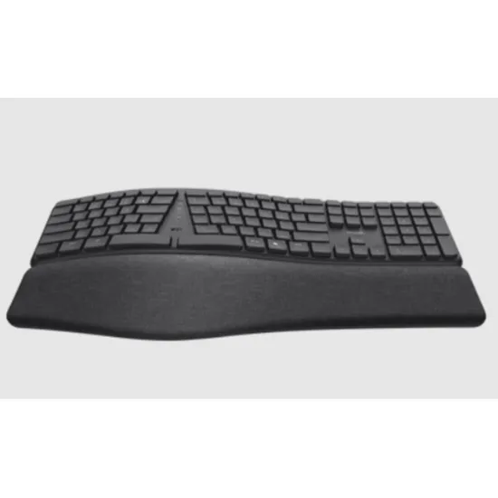 TRUST Keyra Ergonomic multidevice wireless keyboard US