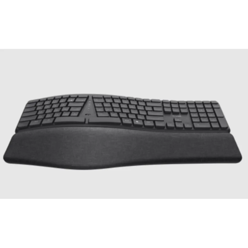 TRUST Keyra Ergonomic multidevice wireless keyboard US