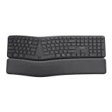 TRUST Keyra Ergonomic multidevice wireless keyboard US