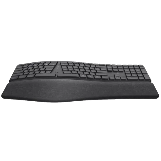TRUST Keyra Ergonomic multidevice wireless keyboard US
