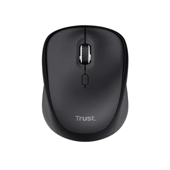 TRUST Ody II Silent Wireless Keyboard & Mouse set,YU,Crna