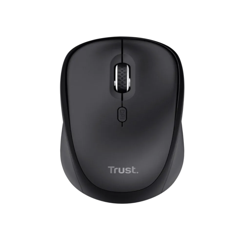 TRUST Ody II Silent Wireless Keyboard & Mouse set,YU,Crna
