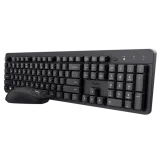 TRUST Ody II Silent Wireless Keyboard & Mouse set,YU,Crna