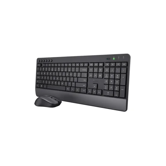 TRUST Trezo Comfort Wireless Keyboard & Mouse Set, US Layout