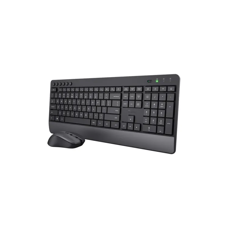 TRUST Trezo Comfort Wireless Keyboard & Mouse Set, US Layout