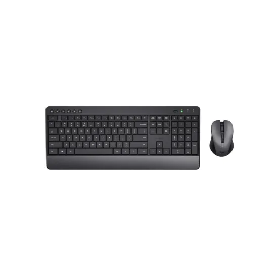 TRUST Trezo Comfort Wireless Keyboard & Mouse Set, US Layout
