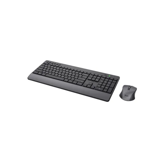 TRUST Trezo Comfort Wireless Keyboard & Mouse Set, US Layout