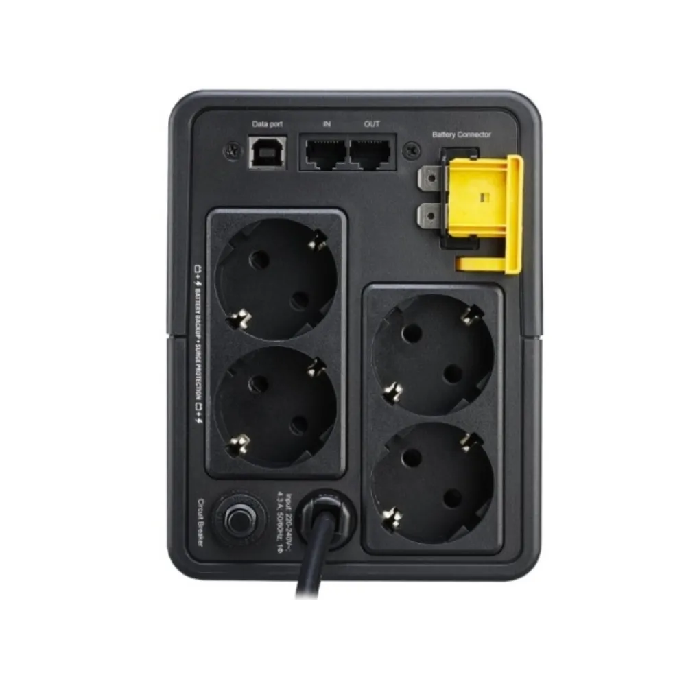 APC Back-UPS 950VA/520W, 230V, AVR, Schuko Sockets