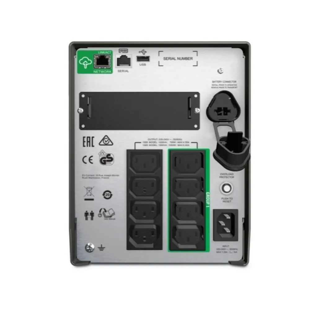 APC Smart-UPS 1500VA/1000W LCD 230V with SmartConnect