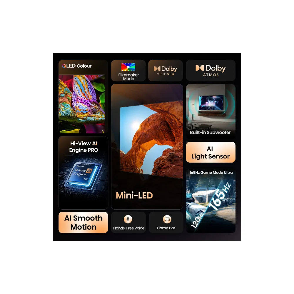 100 inča 100U7Q Mini-LED 4K UHD Smart TV