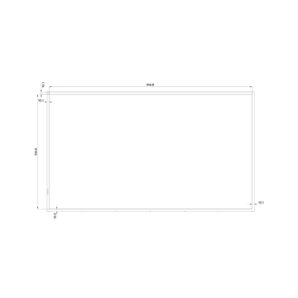 43 inča 43GM50D 4K UHD 500 nita Digital Signage Display - 18/7 Operation