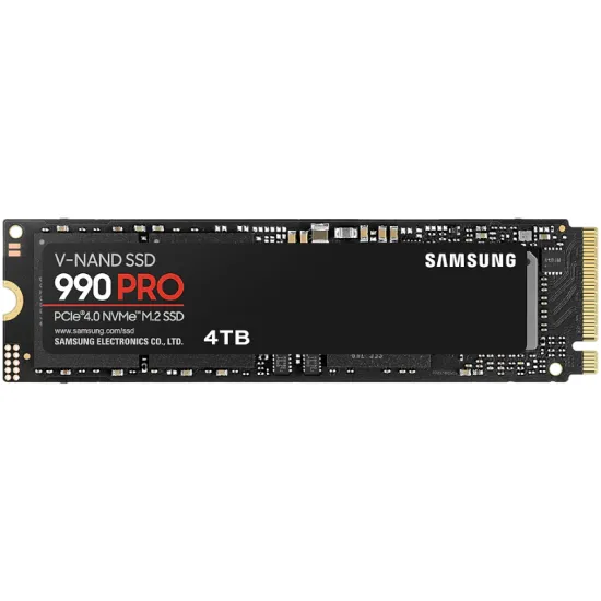 4TB M.2 NVMe MZ-V9P4T0BW 990 Pro Series SSD