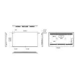 55 inča 55DP30FE 4K UHD 350 nita Digital Signage Display - 16/7 Operation