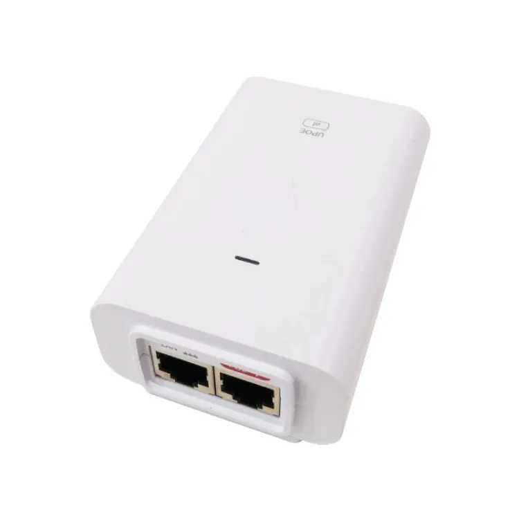 802.3af Gigabit PoE Adapter 15,4W Beli (U-POE-AF)