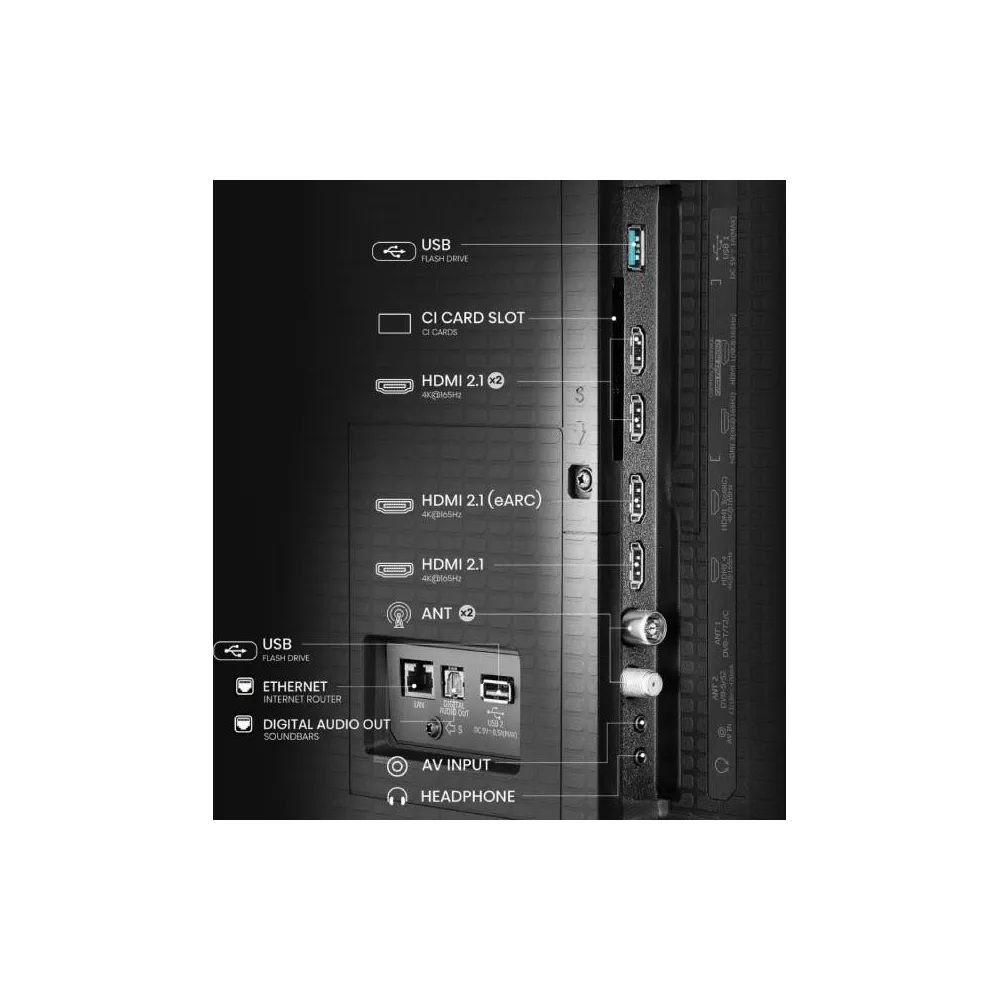 85 inča 85U7Q PRO ULED Mini-LED 4K UHD Smart TV