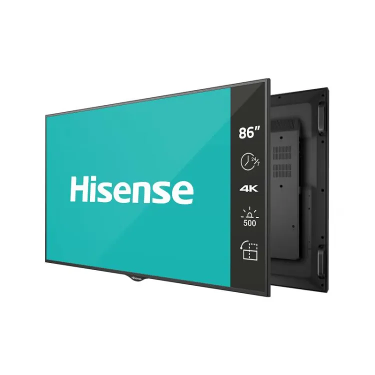 86 inča 86BM66AE 4K UHD 500 nita Digital Signage Display - 24/7 Operation