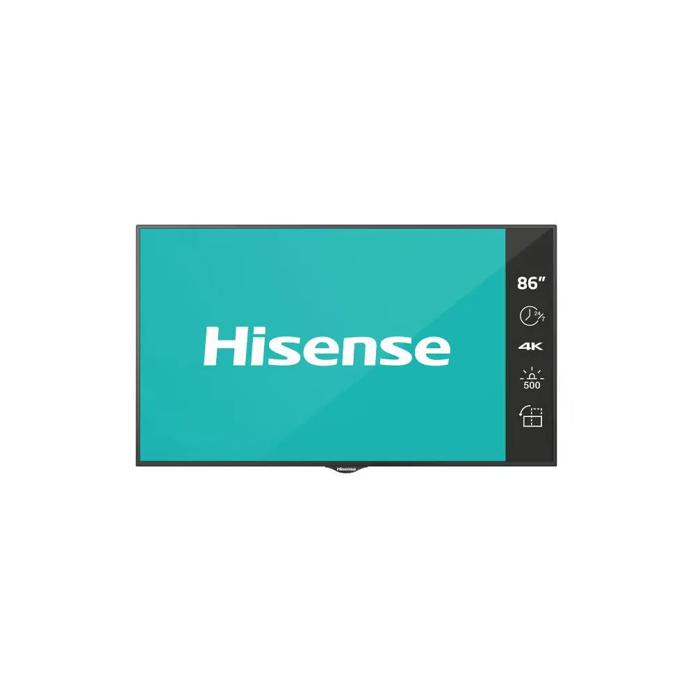 86 inča 86BM66AE 4K UHD 500 nita Digital Signage Display - 24/7 Operation