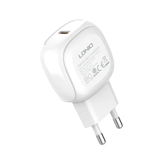 A1206C Tip C- Lightning 27W punjač beli