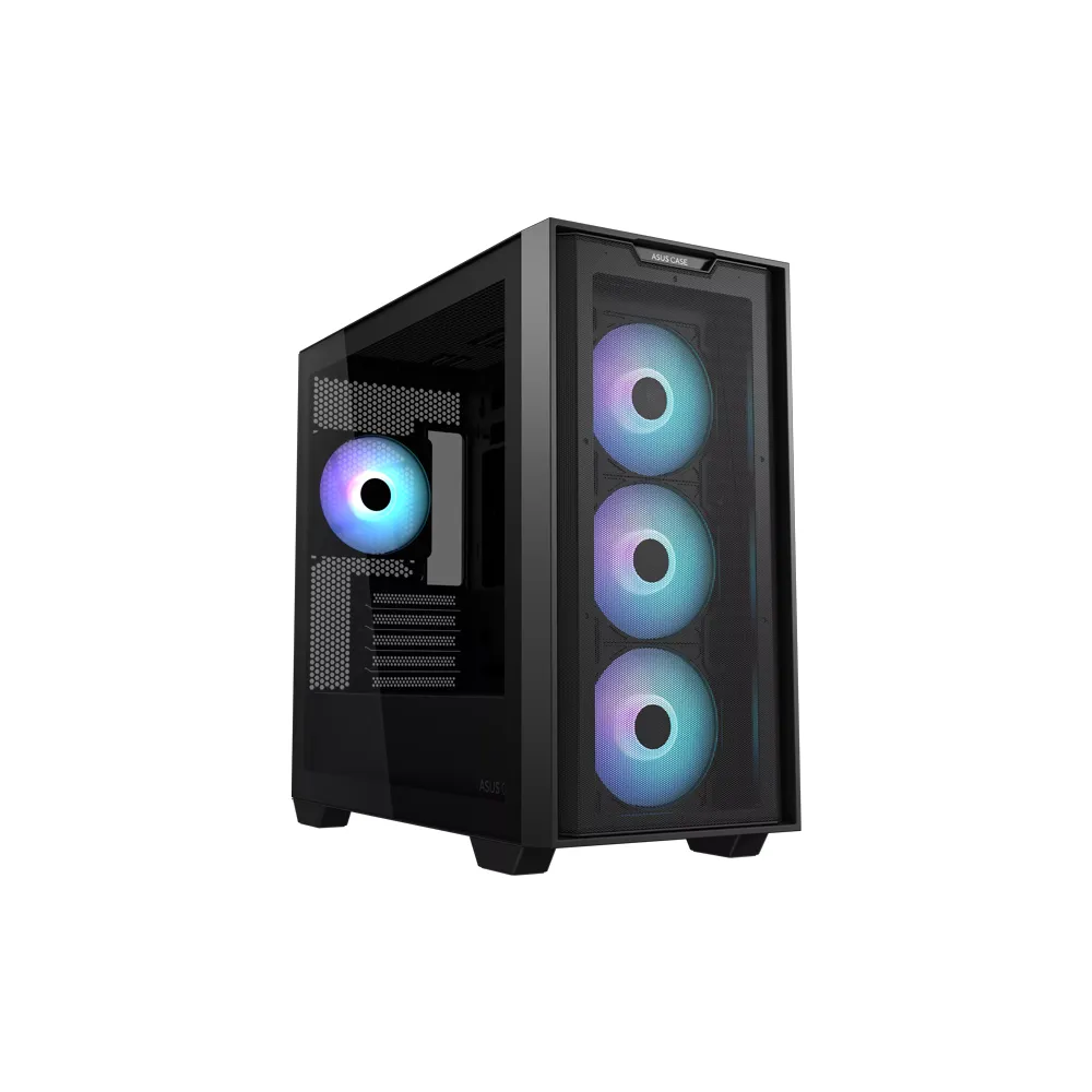 A21 PLUS TG ARGB micro-ATX kućište crno