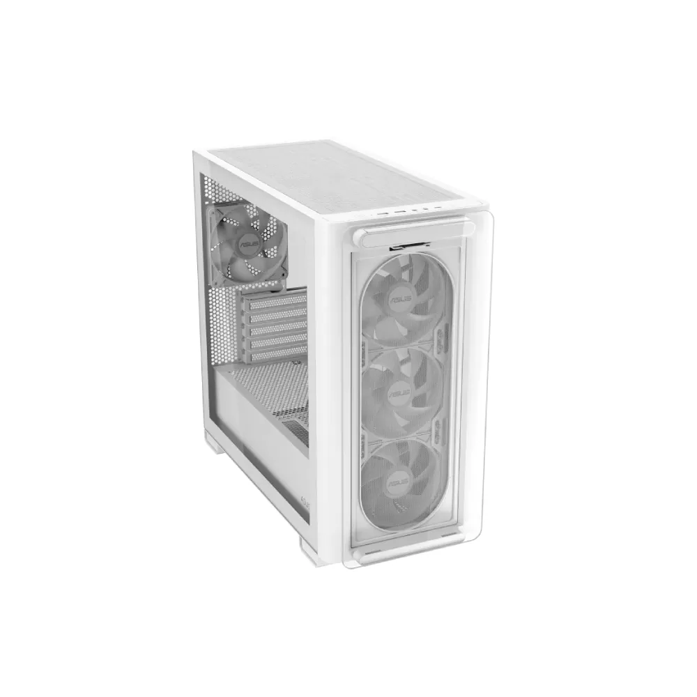 A23 PLUS TG ARGB micro-ATX kućište belo