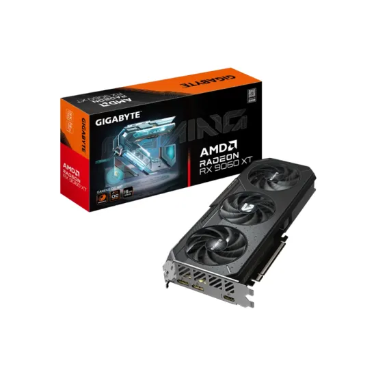 AMD Radeon RX 9060 XT GAMING 16GB 128bit GV-R9060XTGAMING OC-16GD rev. 1.0