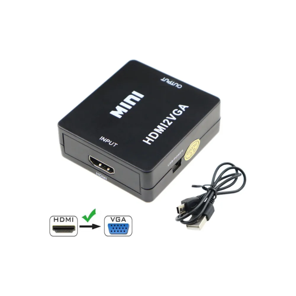 Adapter HDMI na VGA 1080P