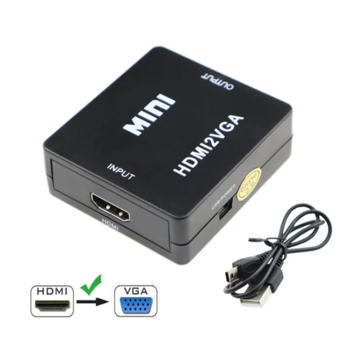 Adapter HDMI na VGA 1080P