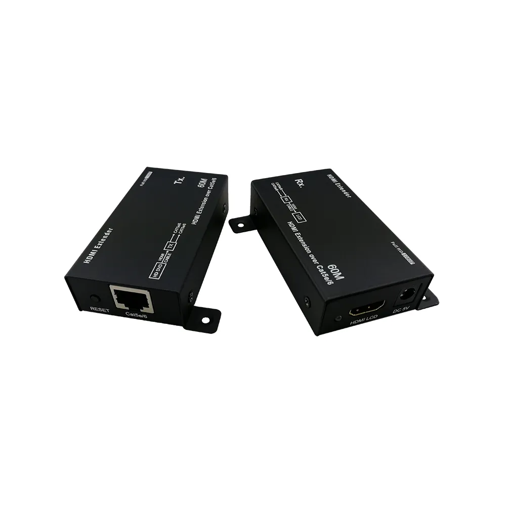 Adapter-Konvertor HDMI extender - RJ 45 cat5e/6, 60m