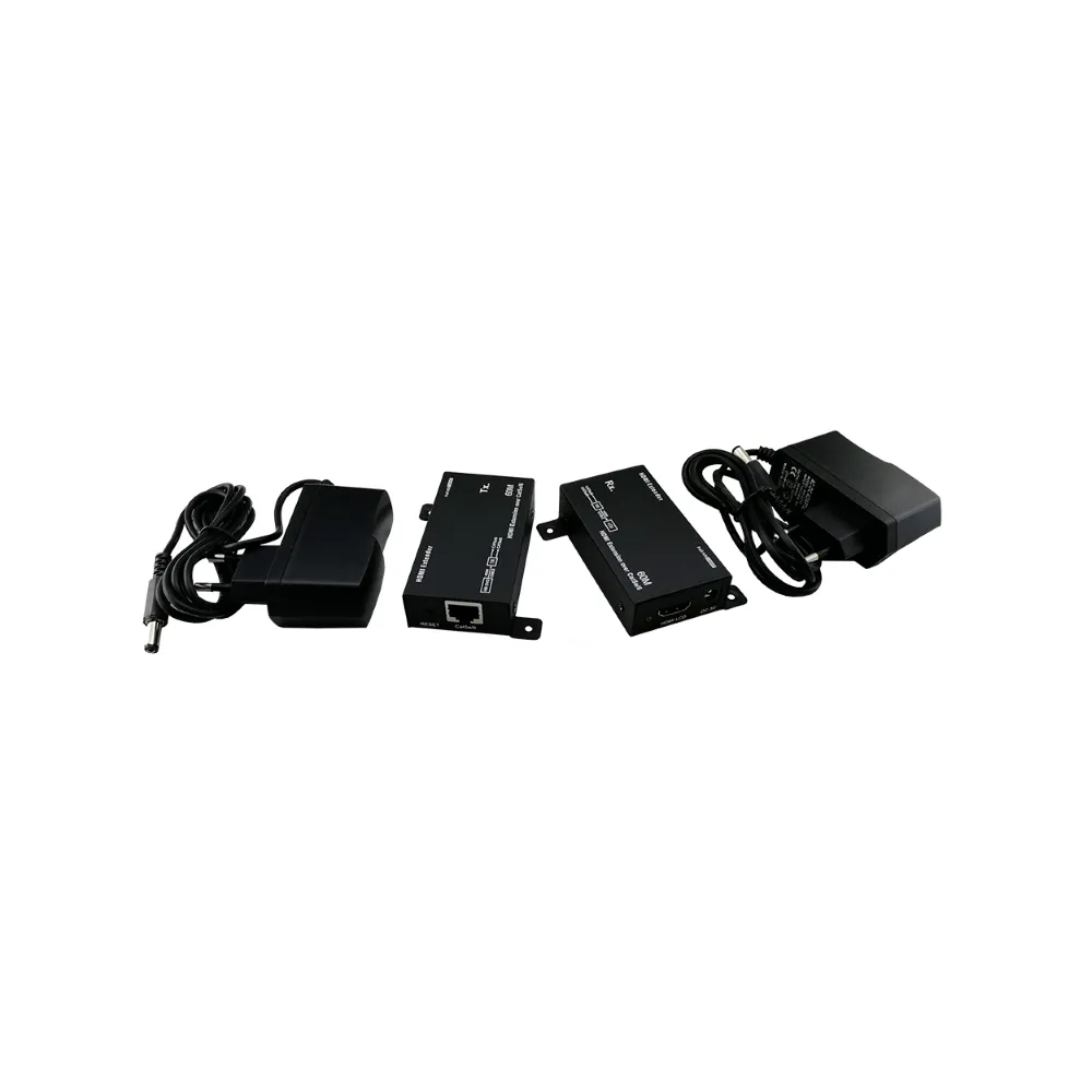 Adapter-Konvertor HDMI extender - RJ 45 cat5e/6, 60m