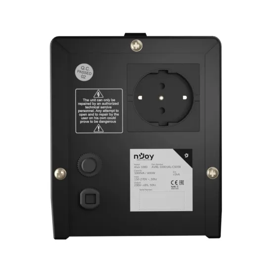 Alvis AVR 1000VA 600W (AVRL-10001AL-CS01B)