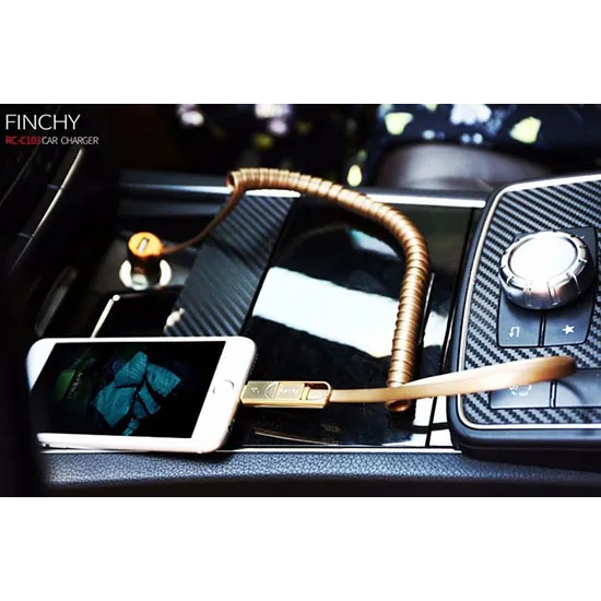Auto punjač RCC-C103 3.4A za Iphone & Android