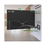 BM464XL LCD TV zglobni zidni nosač od 13 do 86 inča
