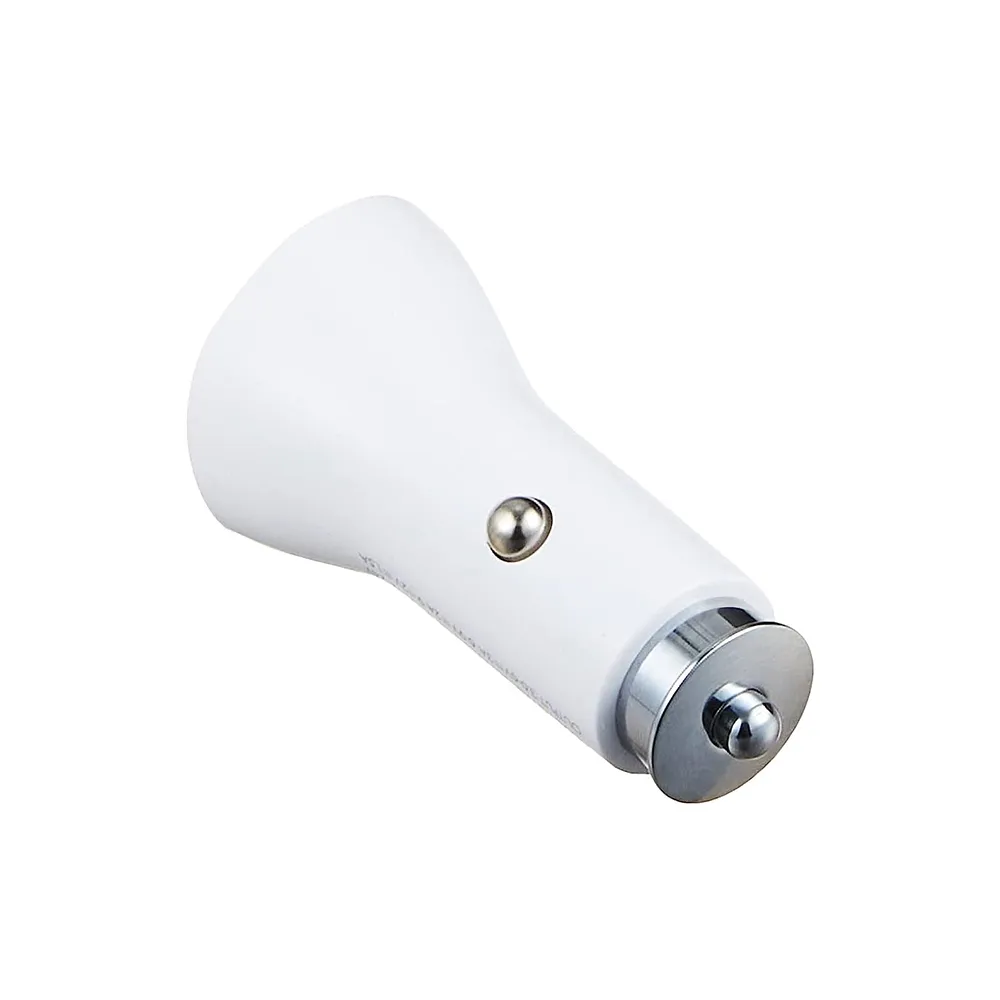 C511Q Micro Dual QC 3.0 Auto punjač beli
