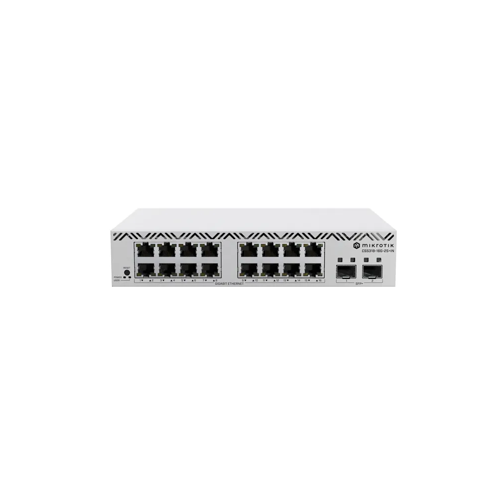 CSS318-16G-2S+IN 16x GigE, 2xSFP switch