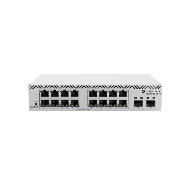 CSS318-16G-2S+IN 16x GigE, 2xSFP switch